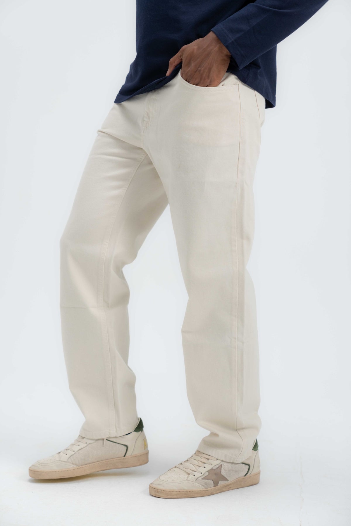 Cloud Straight Leg Denim Pants
