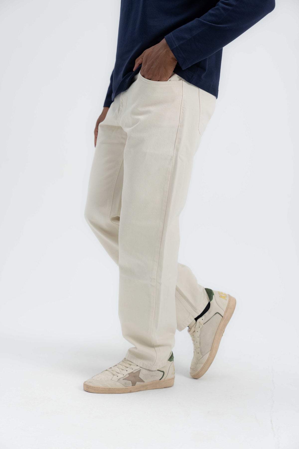 Cloud Straight Leg Denim Pants