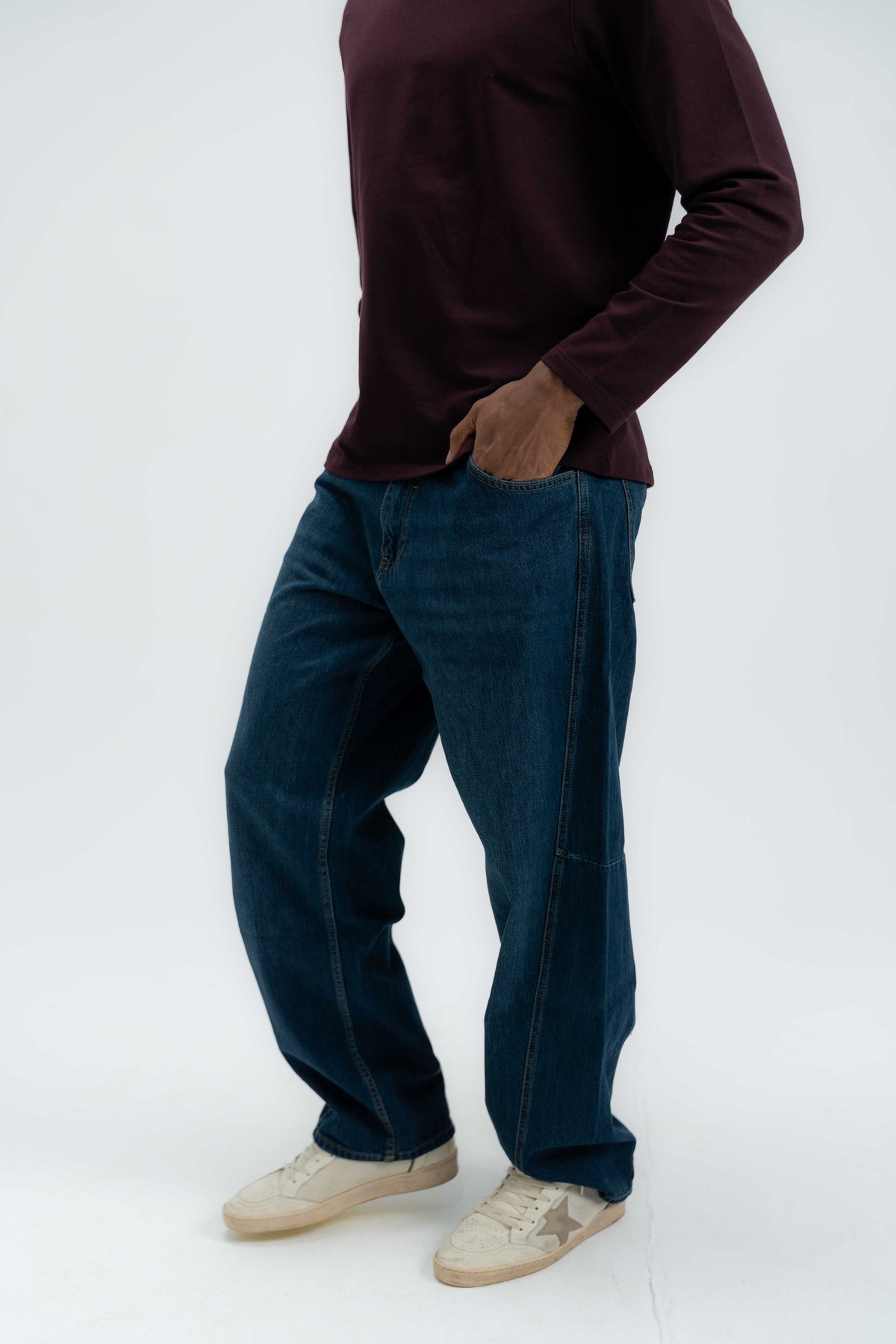 The Anchor Wide Leg Denim Pants