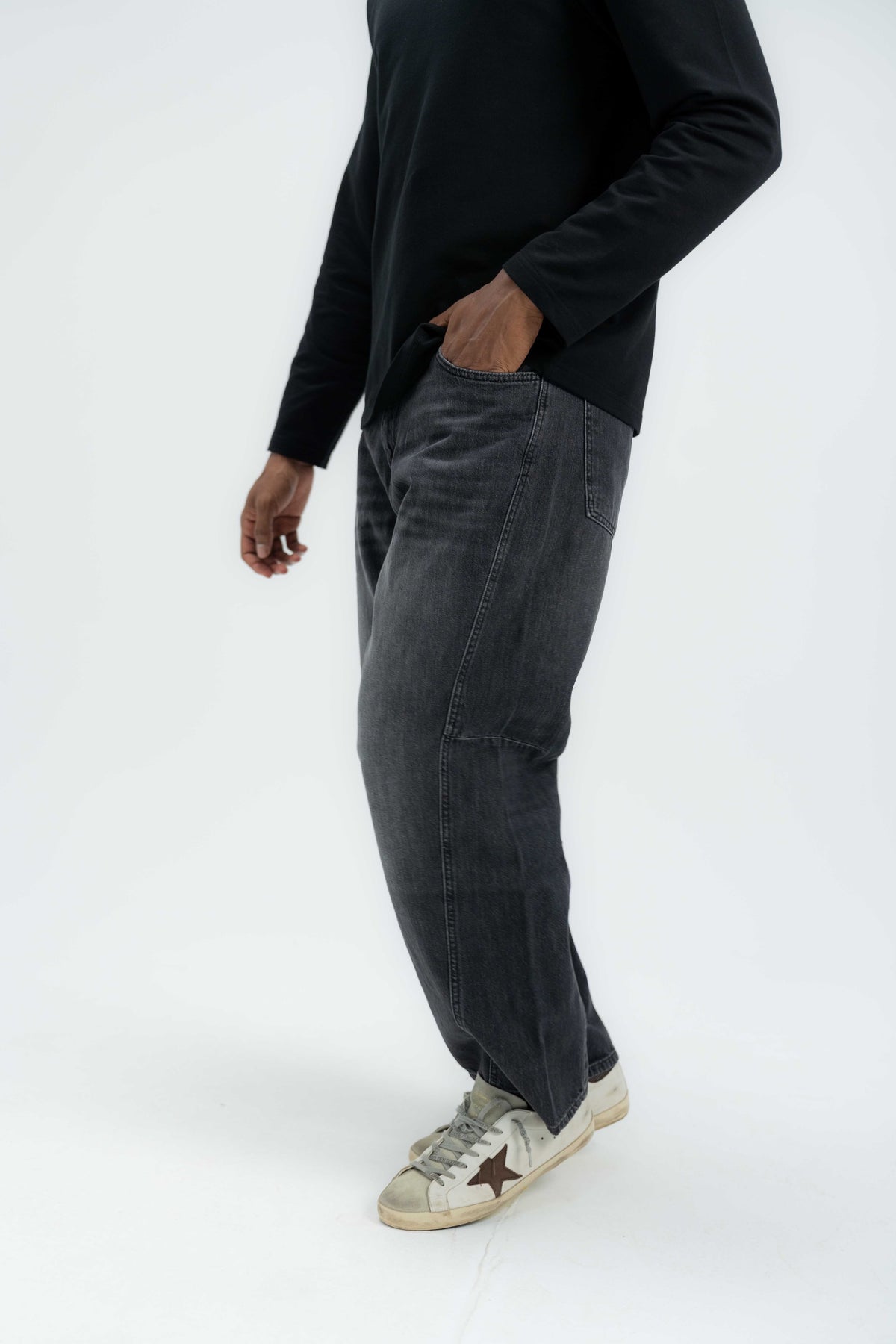 The Anchor Wide Leg Denim Pants