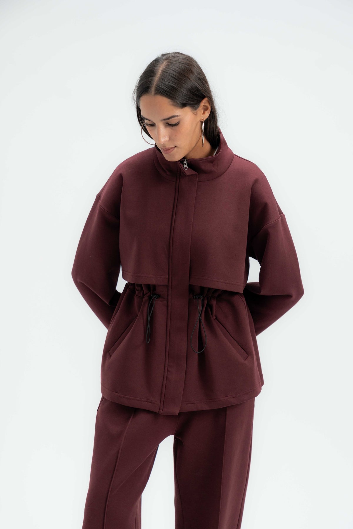 Structured Interlock Jacket