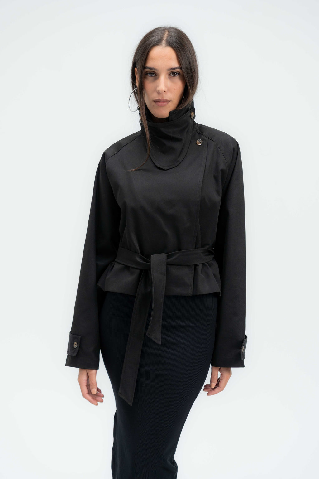 RILEY HIGH-COLLAR JACKET