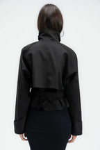 RILEY HIGH-COLLAR JACKET