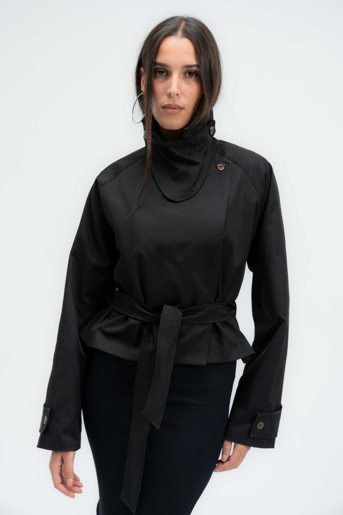 RILEY HIGH-COLLAR JACKET