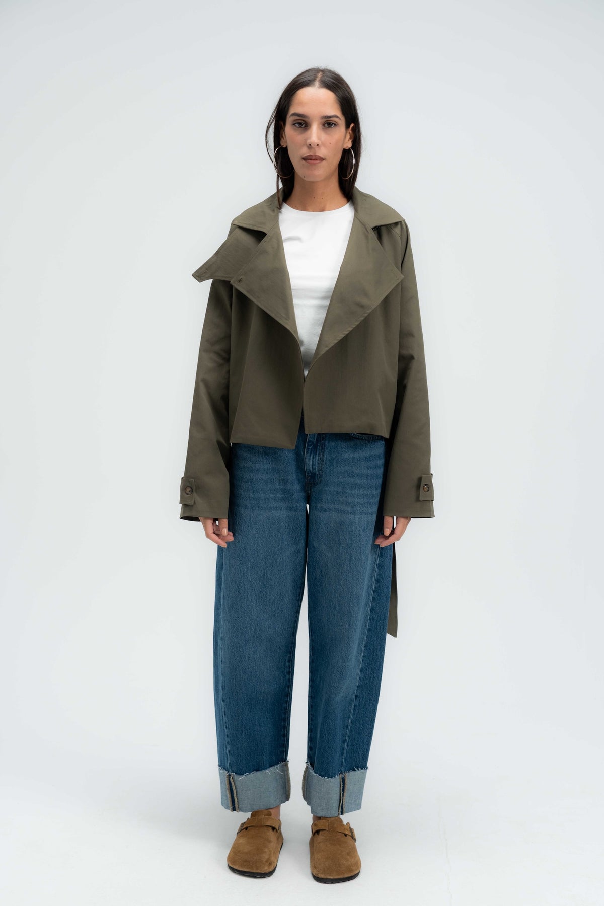 RILEY HIGH-COLLAR JACKET