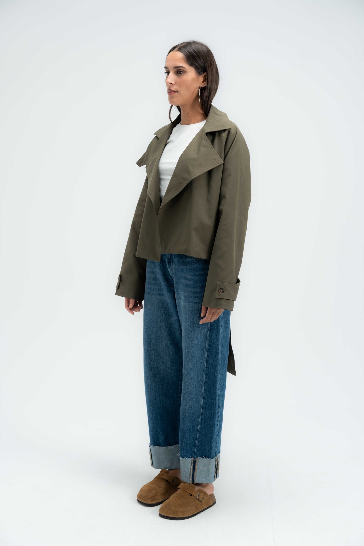 RILEY HIGH-COLLAR JACKET
