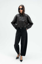 Snakeskin Effect Jacket