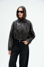 Snakeskin Effect Jacket