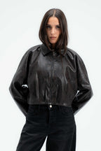 Snakeskin Effect Jacket