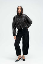 Snakeskin Effect Jacket