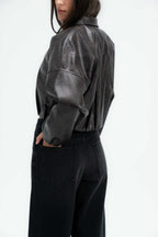 Snakeskin Effect Jacket