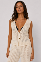 Cove Pointelle Vest