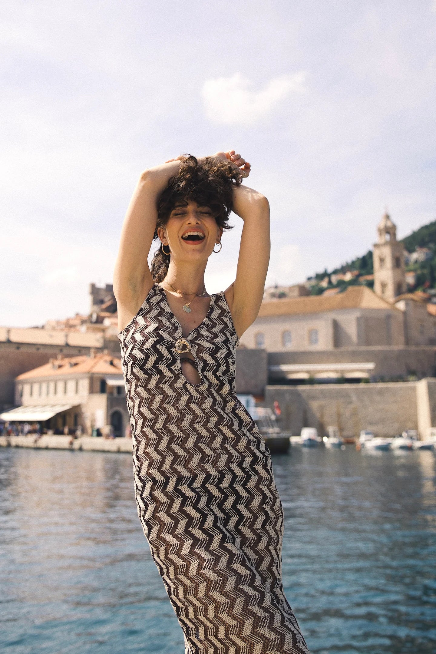 Zigzag Waves Dress