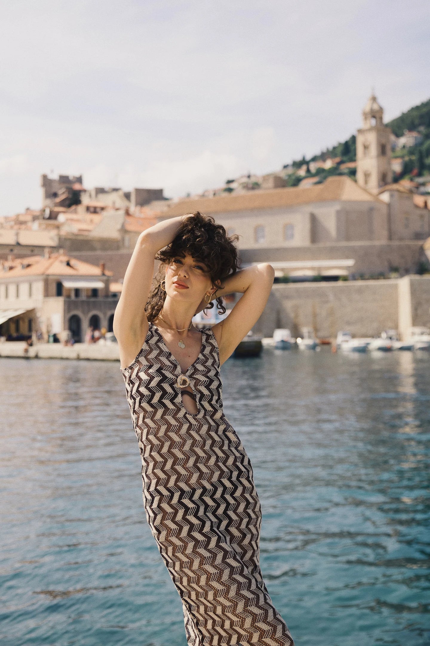 Zigzag Waves Dress