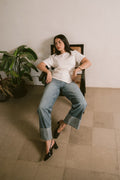 The Pleated Asymmetrical Top