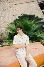 Island Palm Embriodered Shirt