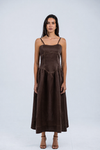 Tuscany Linen Stitch Dress