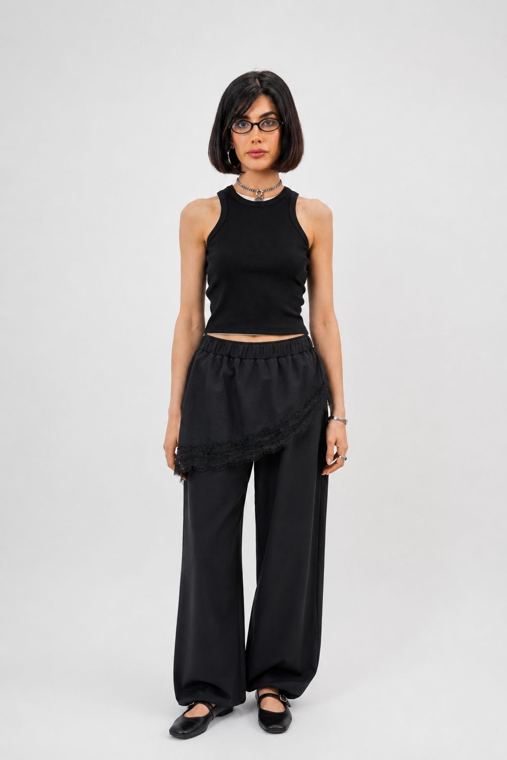The Lace Balloon Pants
