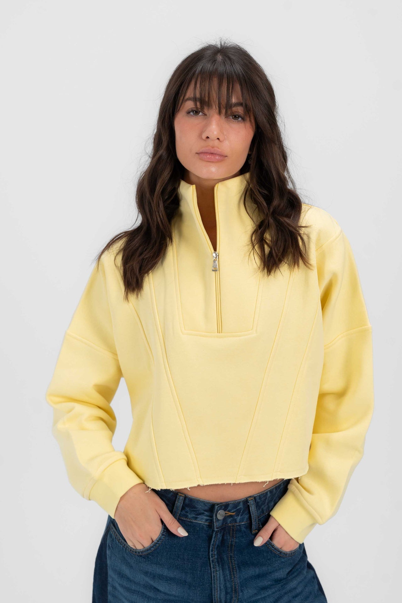 Cloudline Cropped Sweatshirt