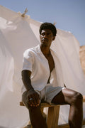 Malibu Half Sleeves Linen Shirt