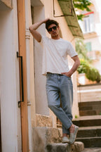 The Carrot Cut Denim Pants