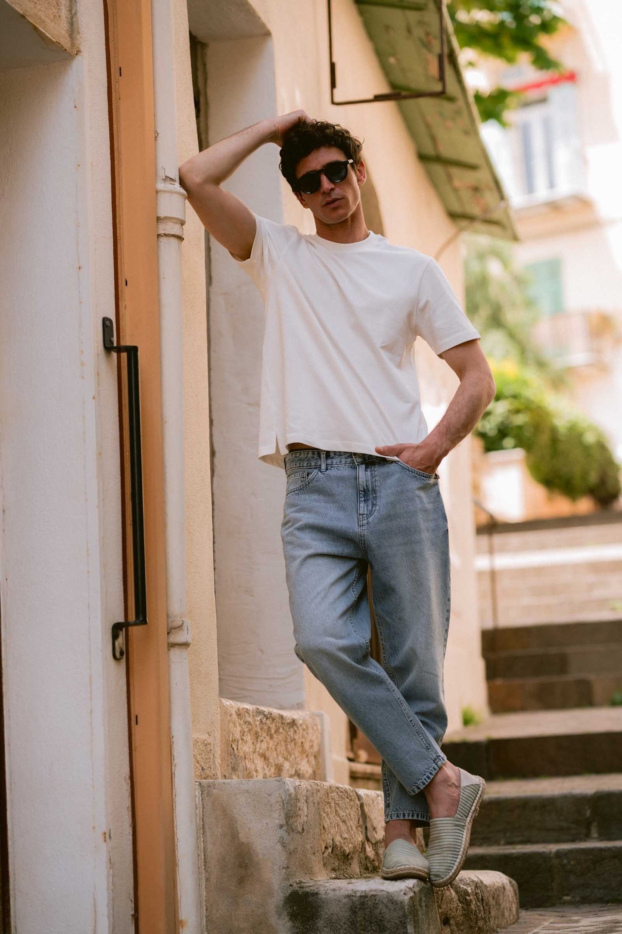 The Carrot Cut Denim Pants